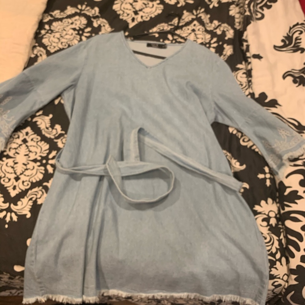 Denim dress